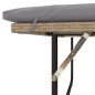 vidaXL Gartensofa mit Kissen 2-Sitzer Beige Poly Rattan vidaXL Gartensofa mit Kissen 2-Sitzer Beige Poly Rattan