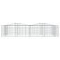 vidaXL Gabionen-Hochbeet mit Hochbogen 200x100x50 cm Verzinktes Eisen vidaXL Gabionen-Hochbeet mit Hochbogen 200x100x50 cm Verzinktes Eisen