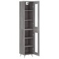 vidaXL Highboard Grau Sonoma 34,5x34x180 cm Holzwerkstoff vidaXL Highboard Grau Sonoma 34,5x34x180 cm Holzwerkstoff