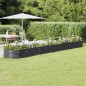 vidaXL Hochbeet Pulverbeschichteter Stahl 512x80x36 cm Anthrazit vidaXL Hochbeet Pulverbeschichteter Stahl 512x80x36 cm Anthrazit