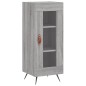 vidaXL Highboard Grau Sonoma 34,5x34x180 cm Holzwerkstoff vidaXL Highboard Grau Sonoma 34,5x34x180 cm Holzwerkstoff