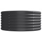 vidaXL Hochbeet Pulverbeschichteter Stahl 512x80x36 cm Anthrazit vidaXL Hochbeet Pulverbeschichteter Stahl 512x80x36 cm Anthrazit