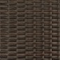 vidaXL Sonnenliege mit Dach und Kissen Braun Poly Rattan vidaXL Sonnenliege mit Dach und Kissen Braun Poly Rattan