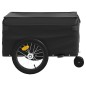 vidaXL Fahrradanhänger Schwarz 45 kg Eisen vidaXL Fahrradanhänger Schwarz 45 kg Eisen