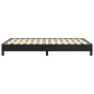 vidaXL Bettgestell Schwarz 120x190 cm Kunstleder vidaXL Bettgestell Schwarz 120x190 cm Kunstleder