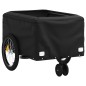 vidaXL Fahrradanhänger Schwarz und Gelb 30 kg Eisen vidaXL Fahrradanhänger Schwarz und Gelb 30 kg Eisen
