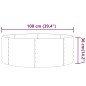 vidaXL Hochbeet Pulverbeschichteter Stahl 100x100x36 cm Anthrazit vidaXL Hochbeet Pulverbeschichteter Stahl 100x100x36 cm Anthrazit