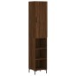 vidaXL Highboard Braun Eichen-Optik 34,5x34x180 cm Holzwerkstoff vidaXL Highboard Braun Eichen-Optik 34,5x34x180 cm Holzwerkstoff