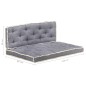 vidaXL 2-tlg. Palettenkissen-Set Blau vidaXL 2-tlg. Palettenkissen-Set Blau