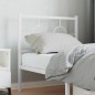 vidaXL Kopfteil Metall Weiß 80 cm vidaXL Kopfteil Metall Weiß 80 cm