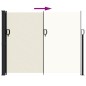 vidaXL Seitenmarkise Ausziehbar Creme 160x300 cm vidaXL Seitenmarkise Ausziehbar Creme 160x300 cm