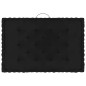 Palettenkissen 5-tlg. Schwarz Baumwolle Palettenkissen 5-tlg. Schwarz Baumwolle