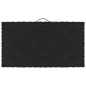 Palettenkissen 5-tlg. Schwarz Baumwolle Palettenkissen 5-tlg. Schwarz Baumwolle