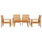 vidaXL 5-tlg. Garten-Lounge-Set Massivholz Akazie vidaXL 5-tlg. Garten-Lounge-Set Massivholz Akazie