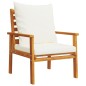 vidaXL 5-tlg. Garten-Lounge-Set mit Kissen Massivholz Akazie