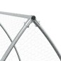 vidaXL Hühnerkäfig Silbern 300x105x120 cm Verzinkter Stahl vidaXL Hühnerkäfig Silbern 300x105x120 cm Verzinkter Stahl