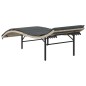 vidaXL Sonnenliege mit Kissen Hellgrau 55x199x50 cm Poly Rattan vidaXL Sonnenliege mit Kissen Hellgrau 55x199x50 cm Poly Rattan