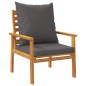 vidaXL 5-tlg. Garten-Lounge-Set mit Kissen Massivholz Akazie vidaXL 5-tlg. Garten-Lounge-Set mit Kissen Massivholz Akazie