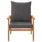 vidaXL 5-tlg. Garten-Lounge-Set mit Kissen Massivholz Akazie vidaXL 5-tlg. Garten-Lounge-Set mit Kissen Massivholz Akazie