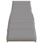 vidaXL Sonnenliege mit Kissen Beige 55x199x50 cm Poly Rattan vidaXL Sonnenliege mit Kissen Beige 55x199x50 cm Poly Rattan