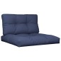 vidaXL Palettenkissen-Set Marineblau 70x40x12 cm Stoff vidaXL Palettenkissen-Set Marineblau 70x40x12 cm Stoff