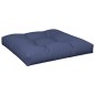 vidaXL Palettenkissen-Set Marineblau 70x40x12 cm Stoff vidaXL Palettenkissen-Set Marineblau 70x40x12 cm Stoff