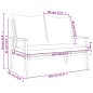 vidaXL 3-tlg. Garten-Lounge-Set mit Kissen Massivholz Akazie vidaXL 3-tlg. Garten-Lounge-Set mit Kissen Massivholz Akazie