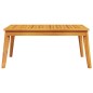 vidaXL 5-tlg. Garten-Lounge-Set mit Kissen Massivholz Akazie vidaXL 5-tlg. Garten-Lounge-Set mit Kissen Massivholz Akazie