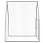 vidaXL Hühnerkäfig Silbern 100x105x120 cm Verzinkter Stahl vidaXL Hühnerkäfig Silbern 100x105x120 cm Verzinkter Stahl
