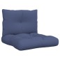 vidaXL Palettenkissen-Set Marineblau 60x38x13 cm Stoff vidaXL Palettenkissen-Set Marineblau 60x38x13 cm Stoff
