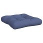 vidaXL Palettenkissen-Set Marineblau 60x38x13 cm Stoff vidaXL Palettenkissen-Set Marineblau 60x38x13 cm Stoff