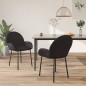 vidaXL Esszimmerstühle 2 Stk. Schwarz Kunstleder vidaXL Esszimmerstühle 2 Stk. Schwarz Kunstleder