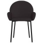 vidaXL Esszimmerstühle 2 Stk. Schwarz Kunstleder vidaXL Esszimmerstühle 2 Stk. Schwarz Kunstleder