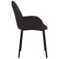 vidaXL Esszimmerstühle 2 Stk. Schwarz Kunstleder vidaXL Esszimmerstühle 2 Stk. Schwarz Kunstleder