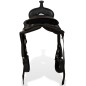 vidaXL Western-Sattel, Halfter & Brustblatt Echtleder 12" Schwarz vidaXL Western-Sattel, Halfter & Brustblatt Echtleder 12" Schwarz
