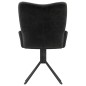 vidaXL Esszimmerstühle 2 Stk. Drehbar Schwarz Samt vidaXL Esszimmerstühle 2 Stk. Drehbar Schwarz Samt