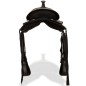 vidaXL Western-Sattel, Halfter & Brustblatt Echtleder 15" Schwarz vidaXL Western-Sattel, Halfter & Brustblatt Echtleder 15" Schwarz