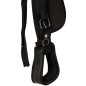 vidaXL Western-Sattel, Halfter & Brustblatt Echtleder 15" Schwarz vidaXL Western-Sattel, Halfter & Brustblatt Echtleder 15" Schwarz