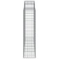 vidaXL Gabionen mit Hochbogen 20Stk. 200x50x160/180cm Verzinktes Eisen vidaXL Gabionen mit Hochbogen 20Stk. 200x50x160/180cm Verzinktes Eisen