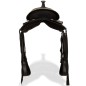 vidaXL Western-Sattel, Halfter & Brustblatt Echtleder 17" Schwarz vidaXL Western-Sattel, Halfter & Brustblatt Echtleder 17" Schwarz