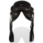 vidaXL Western-Sattel, Halfter & Brustblatt Echtleder 13" Schwarz vidaXL Western-Sattel, Halfter & Brustblatt Echtleder 13" Schwarz