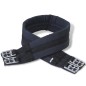 Pferdereiten Sattelset 17,5" echtes Leder schwarz 18 cm 5-in-1 Pferdereiten Sattelset 17,5" echtes Leder schwarz 18 cm 5-in-1