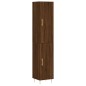 Highboard Braun Eichen-Optik 34,5x34x180 cm Holzwerkstoff Highboard Braun Eichen-Optik 34,5x34x180 cm Holzwerkstoff