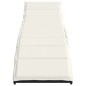 vidaXL Sonnenliegen 2 Stk. mit Tisch Schwarz Poly Rattan vidaXL Sonnenliegen 2 Stk. mit Tisch Schwarz Poly Rattan