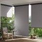 vidaXL Balkon-Seitenmarkise Dunkelgrau 165x250 cm vidaXL Balkon-Seitenmarkise Dunkelgrau 165x250 cm