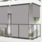 vidaXL Balkon-Seitenmarkise Dunkelgrau 165x250 cm vidaXL Balkon-Seitenmarkise Dunkelgrau 165x250 cm