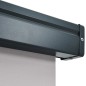 vidaXL Balkon-Seitenmarkise Dunkelgrau 165x250 cm vidaXL Balkon-Seitenmarkise Dunkelgrau 165x250 cm