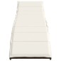 vidaXL Sonnenliegen 2 Stk. mit Tisch Braun Poly Rattan vidaXL Sonnenliegen 2 Stk. mit Tisch Braun Poly Rattan