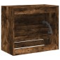 vidaXL Schuhschrank Räuchereiche 80x42x69 cm Holzwerkstoff vidaXL Schuhschrank Räuchereiche 80x42x69 cm Holzwerkstoff