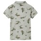 Kinderhemd Helles Khaki Melange 116 Kinderhemd Helles Khaki Melange 116